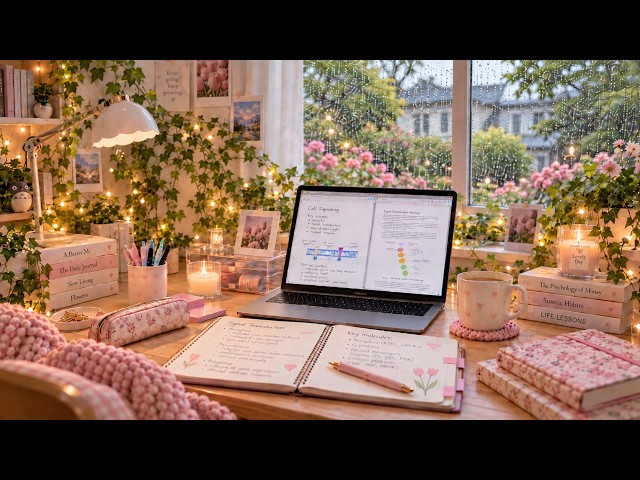 Stay Focused, Keep Growing 🌷 | 1 Hour Piano for Study, Reading & Quiet Work