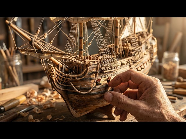 Man Builds Real-Life SHIPS at Scale to the Last Detail | Hyperrealistic Replicas by @alangomezcraft