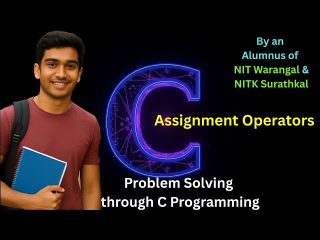 33. Assignment Operators in C
