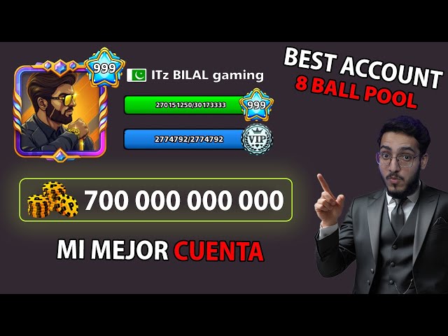 MY BEST ACCOUNT - MY BEST ACCOUNT IN 8 BALL POOL 😱‼️