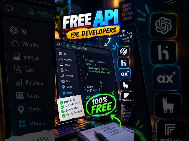 free api for developers | how to get free api for project #developer #programmingtips