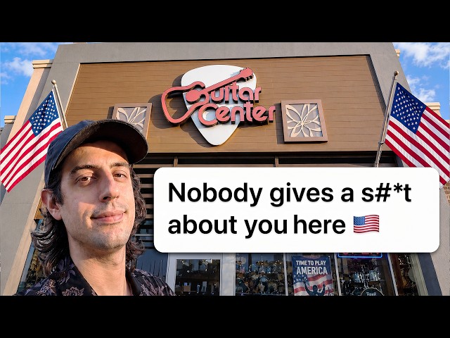 I Went to America's Guitar Stores Just to Prove Him Wrong.