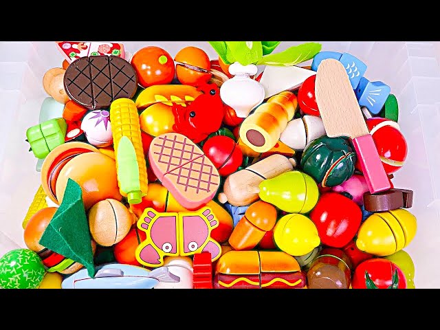 60 Mins ASMR! 🤩 Cutting EVERY Fruit & Veggie Toy! Unboxing & Relaxing Sounds!