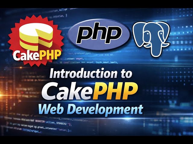 Introduction to Application development by using CakePHP in Urdu/Hindi