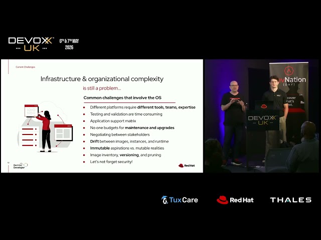 Bootable Containers: An entire OS as a Containerfile by Cedric Clyburn & Paulo Menon