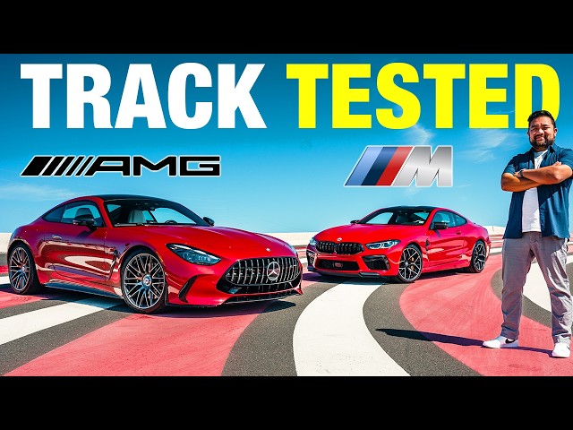 Mercedes-AMG GT 63 vs. BMW M8 Competition | Battle of the German GTs | Track-Tested & More