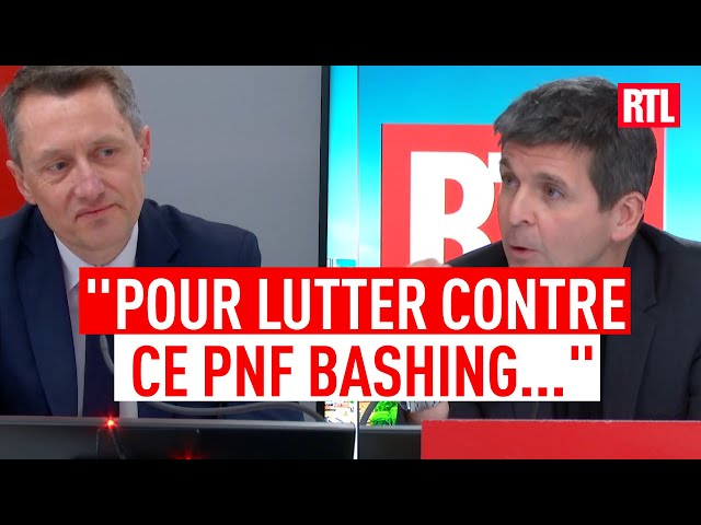 Pascal Prache, procureur national financier, invité de Thomas Sotto sur RTL
