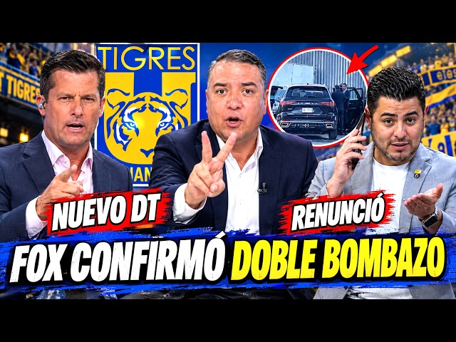 💥😱FOX CONFIRMÓ, TIGRES ENCAMINA NUEVO DT! PRESIDENTE ACTUÓ RÁPIDO Y LEYENDA DICE SÍ! TIGRES UANL HOY