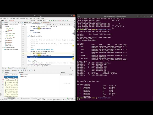 RISC V Python Screencast 3