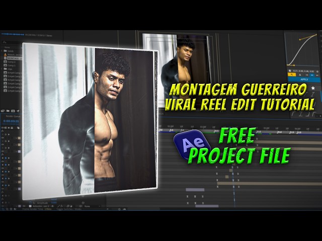 How To Edit Viral MONTAGEM GUERREIRO Reel | Full After Effects Breakdown + AEP