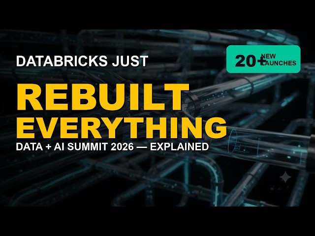 Databricks Just Rebuilt the Entire Data Stack — Data + AI Summit 2026 Explained