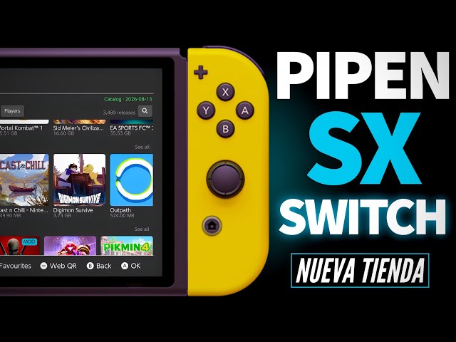PIPENSX - Installation and Setup on Nintendo Switch (Tinfoil Alternative)