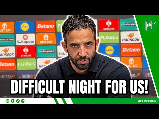 HARD TO TALK about the performance! | Ruben Amorim | Bourenmouth 3-0 AC Milan