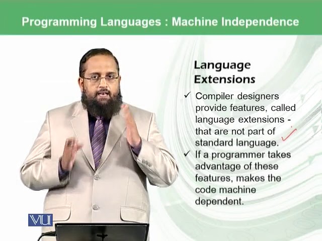 Machine independence | Introduction to Computing | CS101_Topic111