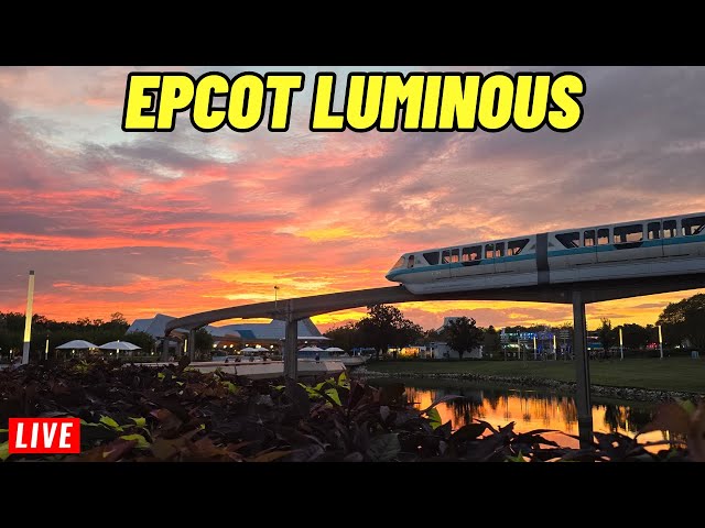 🔴 Live: Epcot Tuesday for rides and Luminous 9pm story time at Walt Disney World 6/2/2026