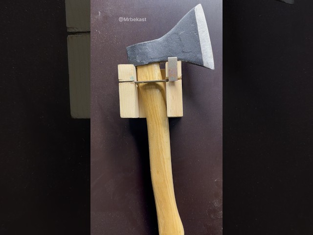 🪓 The Smartest Way to Store an Axe Safely