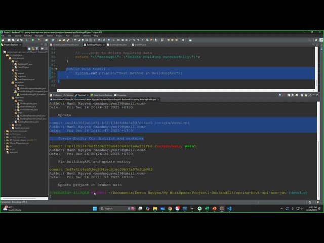 BE Java Lesson 27.19 – Git Practice (Part 19)