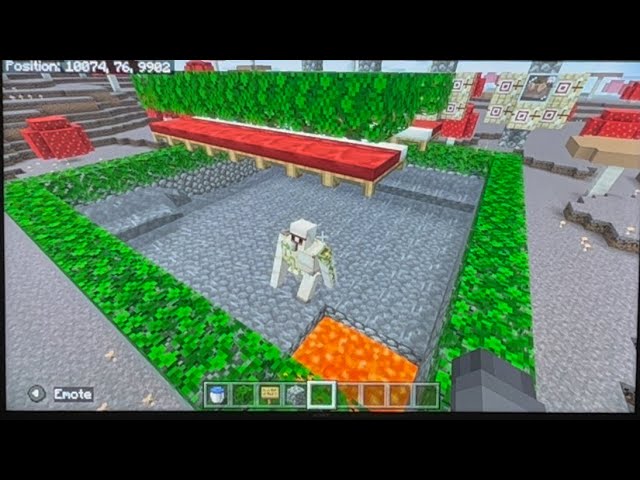 WORKING IRON FARM 1.20 BEDROCK EDITION!!!