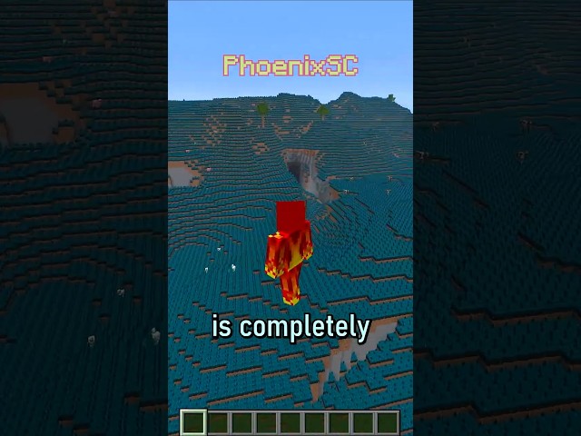 A SCULK SENSOR Minecraft world.