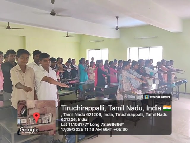 Social Justice - Pledge - 17.9.25.#socialjustice #pledge#imayamcollegeofengineering #thuraiyur 