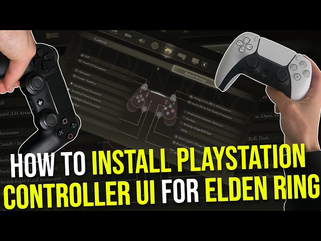 How to install Playstation Controller UI for Elden Ring 1.12 (2026)
