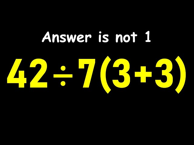 This Simple Math Problem Will Surprise You!