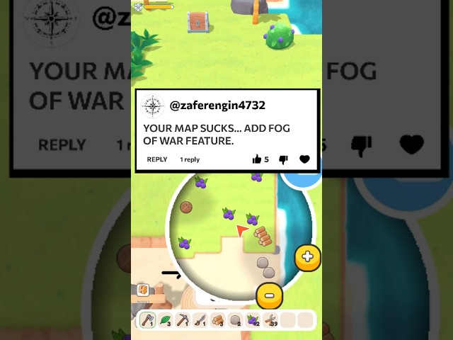 This ONE Feature Changed My Game (Fog of War) #gamedev #devlog #gamedevblog #indiegame #indiedev