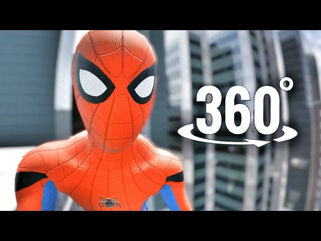 360° SPIDERMAN VR Oculus 3D Video Game