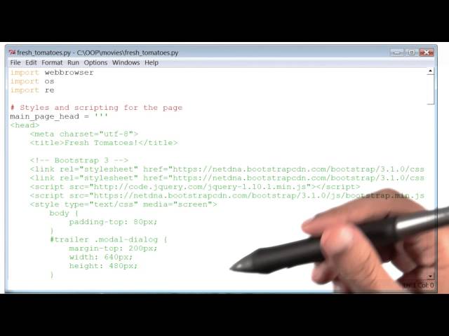 Movie Website Mini-Project - Programming Foundations with Python