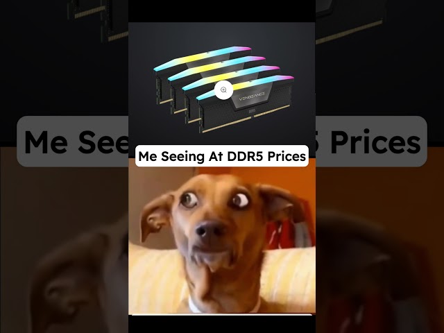 PC User Seeing DDR5 RAM #coding #programming #python #javascript