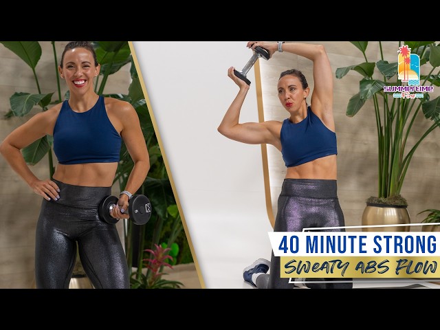 40 Minute Abs Workout | Lower Abs, Obliques & Deep Core