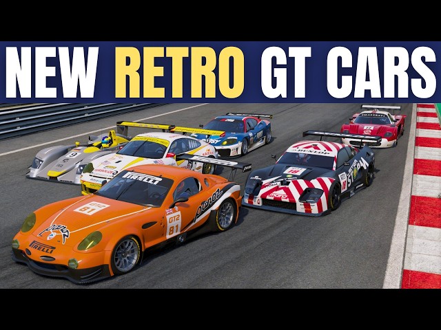 AMS2's New GT Cars with Custom FFB and Camera Setup Guidance!