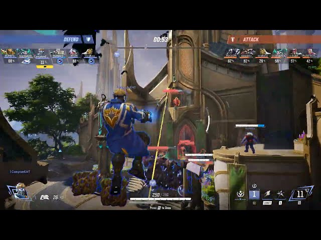 Marvel Rivals | StarLord | 29-0 spawn camp ( vod of gameplay only)