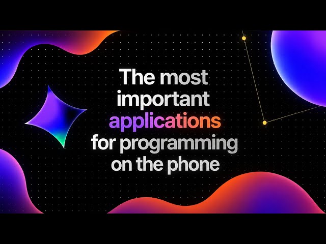Top 10 mobile programming apps 