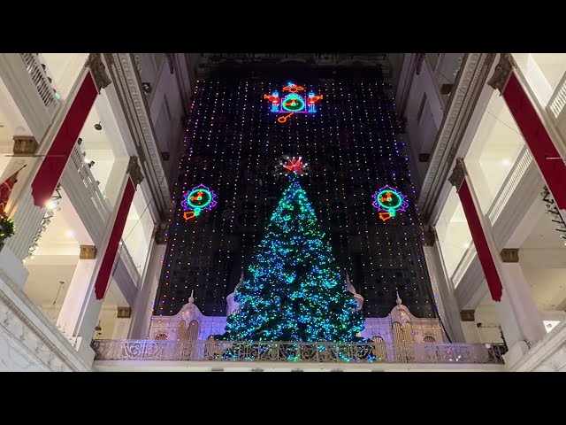Wanamaker Holiday Lights - The Clock Shop (2025)