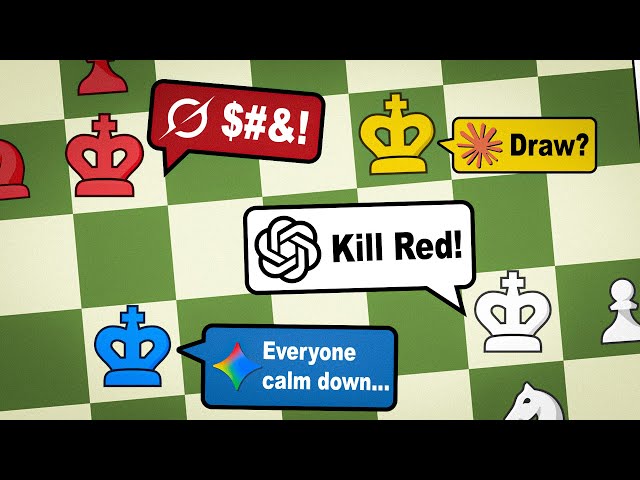 I Forced 4 AIs to play 4 Player Chess...(it was bad)