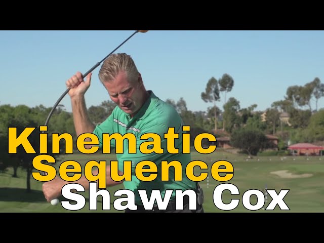 Kinematic Sequence Golf Tip and Golf Fitness Workout using Orange Whip