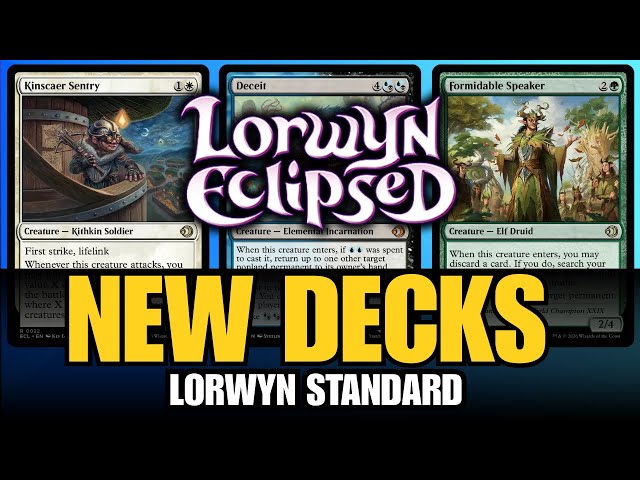 MUST TRY Day 1 Lorwyn Eclipse MTG Standard Decks