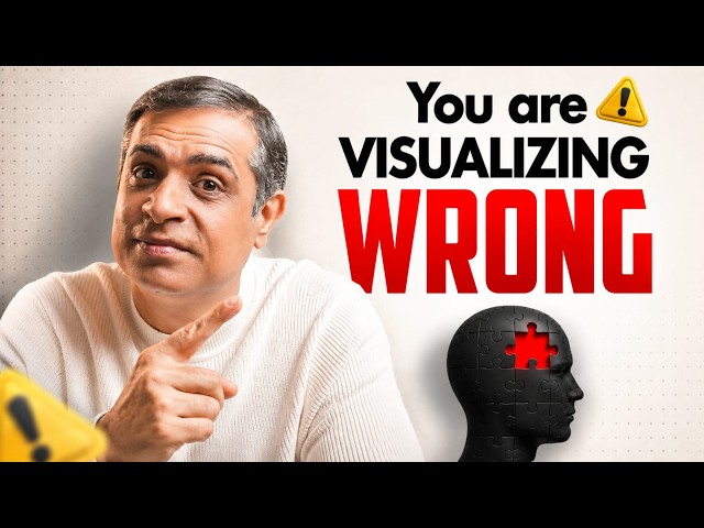 The Right Way To Visualize Anything You Want | Mitesh Khatri