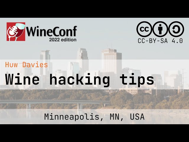 WineConf 2022 | Wine hacking tips | Huw Davies