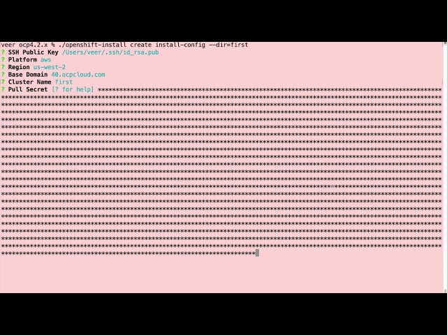 OpenShift 4.x Installation - Quick Overview (IPI Installation)