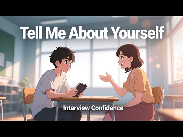 Tell Me About Yourself | Interview Answer Examples | Calm English Conversation
