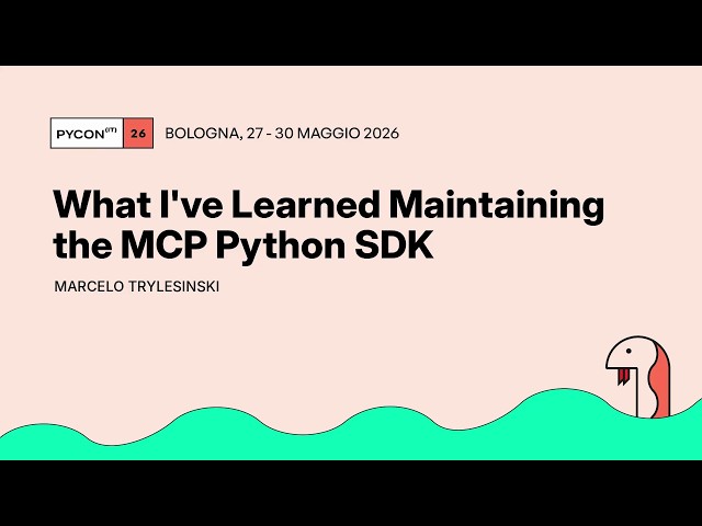 What I've Learned Maintaining the MCP Python SDK - Marcelo Trylesinski