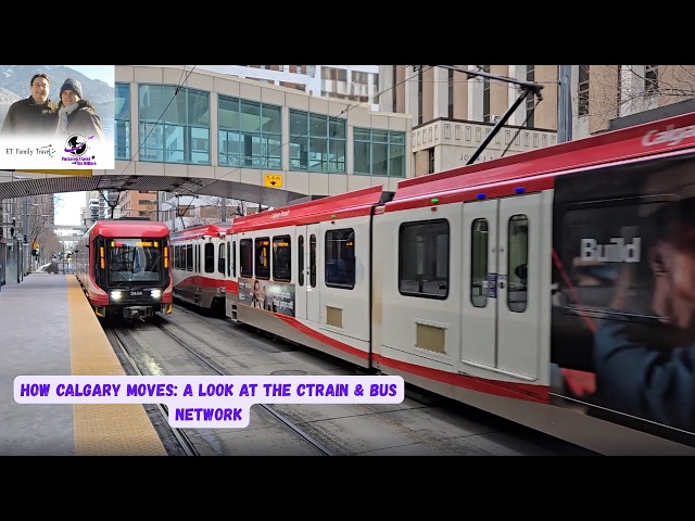 How Calgary Moves: A Look at the CTrain & Bus Network