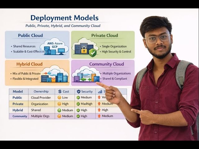 The Four Homes of the Cloud   #Public_Cloud  #Private_Cloud  #Hybrid_Cloud  #Community_Cloud