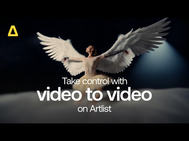 Video-to-video is now on Artlist!