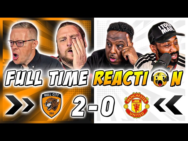 Man United Fans GUTTED 🤣 Full Time Reactions to Hull 2-0 Man United | Premier League Fan Reactions