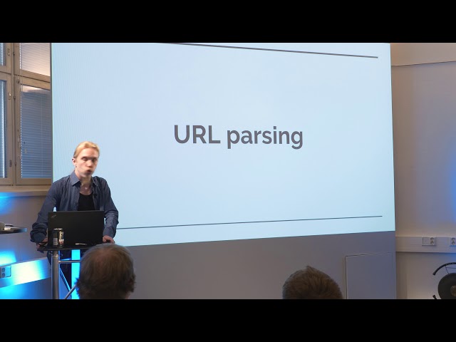 Web Application Security: The Weird Parts - Juho Nurminen - 23.5.2018