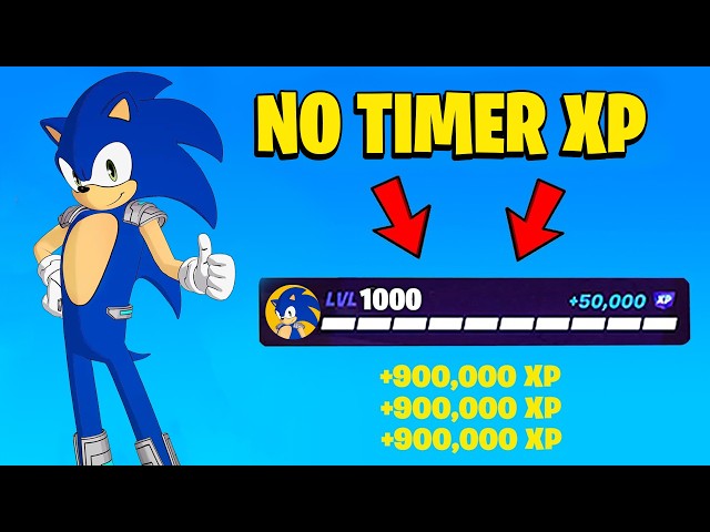 The *BEST* NO TIMER Fortnite XP Map to LEVEL UP FAST in Chapter 7 Season 4! (150,000 XP)