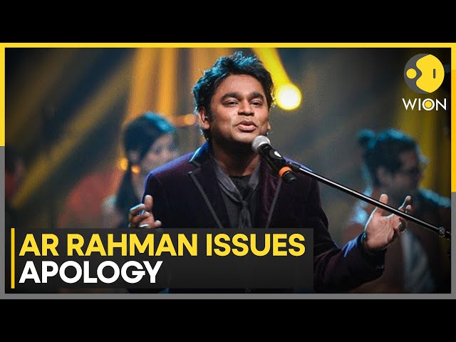 A.R. Rahman Video Apology: Clarifies Communal Remark Row | WION